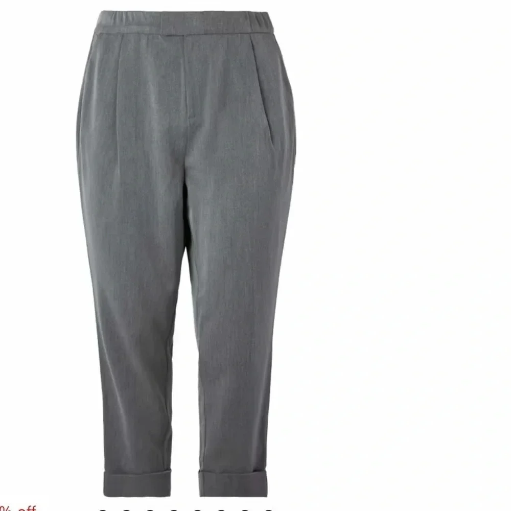 New 11 Honore Destiny Tapered Trouser Grey Melange